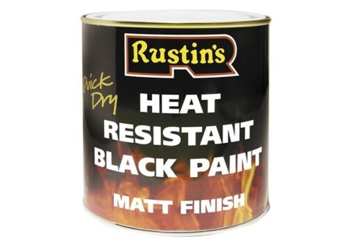 HIGH HEAT RESISTANT BLACK TO 600 DEGREES C 500ML