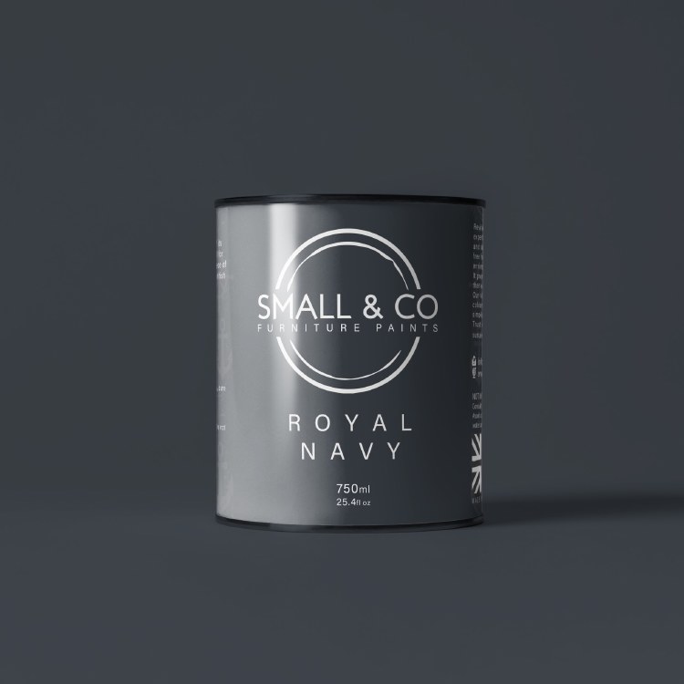 ROYAL NAVY FURNITURE PAINT 125ML LOW SHEEN / MATT
