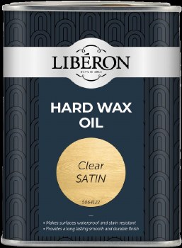 LIBERON HARD WAX OIL 1L SATIN