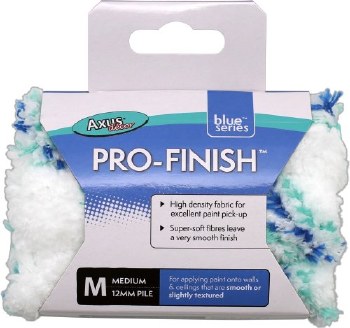 AXUS PRO-FINISH MEDIUM 12MM 3 PACK MINI ROLLER SLEEVES