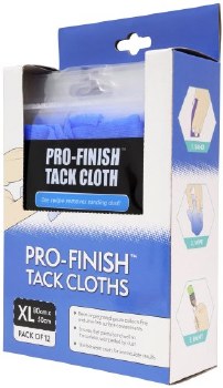 AXUS PRO-FINISH TACK CLOTH BOX OF 12