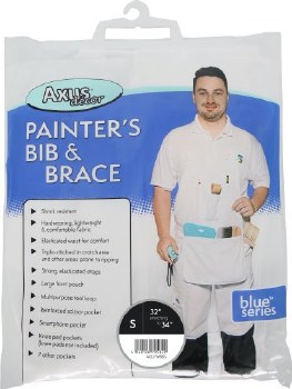 AXUS PAINTERS BIB & BRACE SMALL
