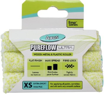 AXUS PUREFLOW ULTRA 3PACK EXTRA SHORT MINI ROLLER SLEEVE