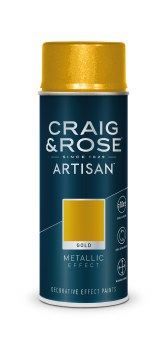 ARTISAN SPRAY 400ML GOLD METALLIC EFFECT SPRAY ARTISAN SPRAY 400ML GOLD METALLIC EFFECT SPRAY