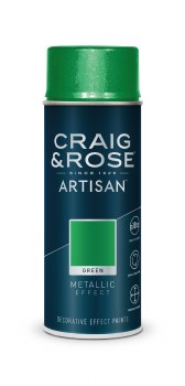 ARTISAN SPRAY 400ML GREEN METALLIC EFFECT SPRAY