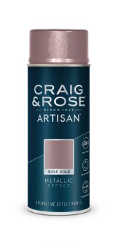ARTISAN SPRAY 400ML ROSE GOLD METALLIC EFFECT SPRAY ARTISAN SPRAY 400ML ROSE GOLD METALLIC EFFECT SPRAY