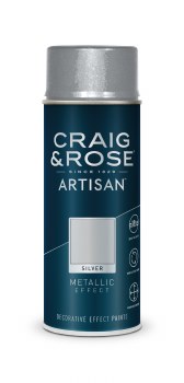 ARTISAN SPRAY 400ML SILVER METALLIC EFFECT SPRAY ARTISAN SPRAY 400ML SILVER METALLIC EFFECT SPRAY