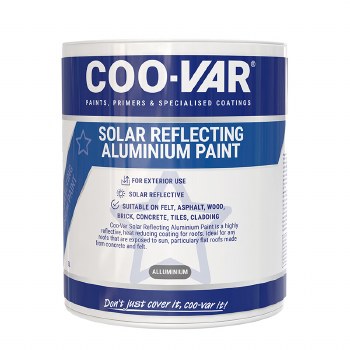 SOLAR REFLECTING PAINT ALUMINIUM FINISH 5L