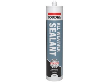 SOUDAL ALL WEATHE CLEAR 116727