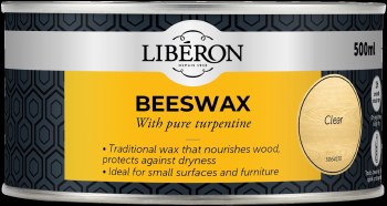 LIBERON BEESWAX PASTE 500ML CLEAR