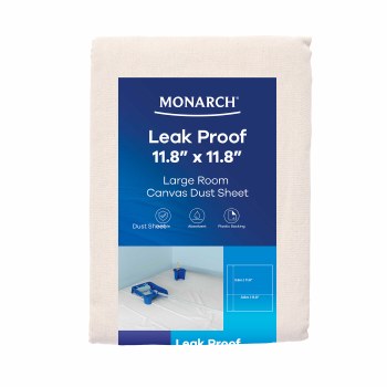 Additional picture of MONARCH LEAK PROOF CANVAS DUST SHEET 3.6M X 3.6M