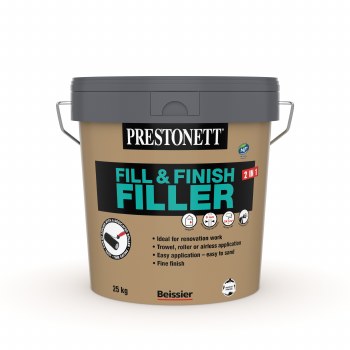 Additional picture of PRESTONETT MULTI-LIGHT FILL & FINISH 25KG BUCKET FULL PALLET OF 16 UNITS OR MORE, DIRECT FROM SUPPLIER DELIVERY