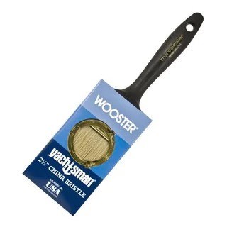 WOOSTER YACHTSMAN 2.5" WHITE CHINA BRISTLE