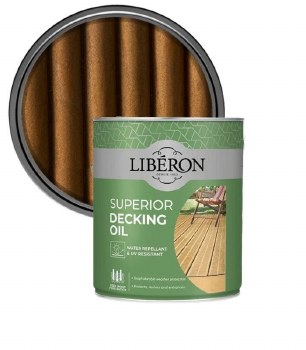 LIBERON DECKING OIL 2.5L MEDIUM OAK