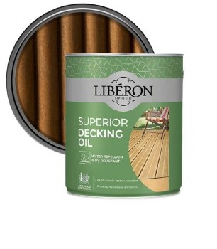 LIBERON DECKING OIL 5L MEDIUM OAK