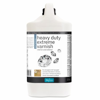 POLYVINE HEAVY DUTY EXTREME VARNISH DEAD FLAT 4L