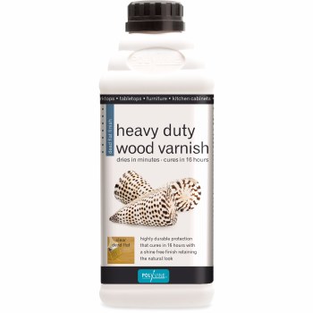 POLYVINE HEAVY DUTY WOOD VARNISH DEAD FLAT 1L