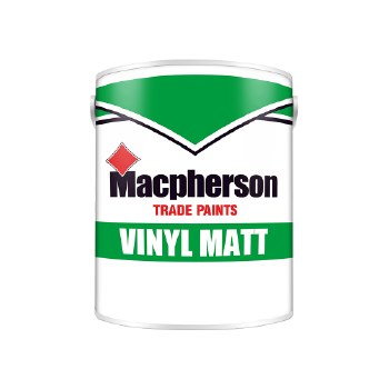 MACPHERSON VINYL MATT 5L - PICK YOUR COLOUR CHOICE.