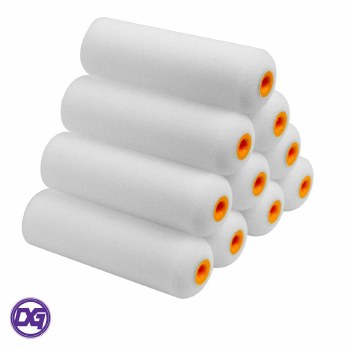 10 PACK MINI 4" FOAM ROLLERS