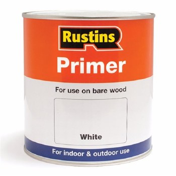 RUSTINS OIL WHITE WOOD PRIMER 250ML