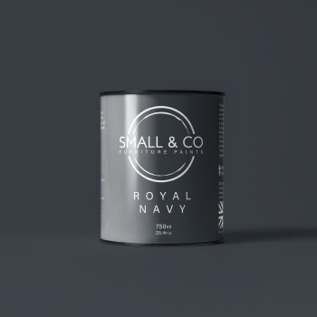 ROYAL NAVY FURNITURE PAINT 125ML LOW SHEEN / MATT