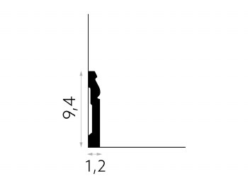 Additional picture of MD094 SKIRTING BOARD