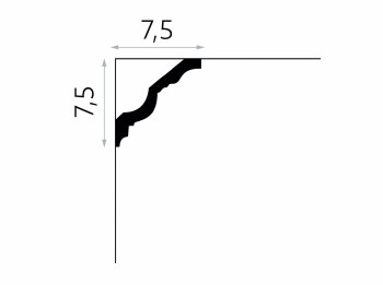 Additional picture of MDA106 CORNICE / COVING MOULDING 200CM