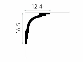Additional picture of MDB104 CORNICE / COVING MOULDING 200CM
