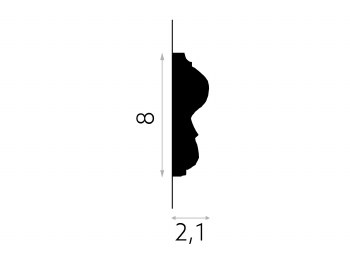Additional picture of MDD338 WALL MOULDING