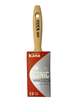 Additional picture of KANA ICONIC FLAT BRUSH 2.5"