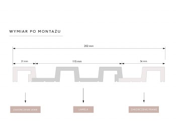 Additional picture of L0303 OAK GRAY LARGO