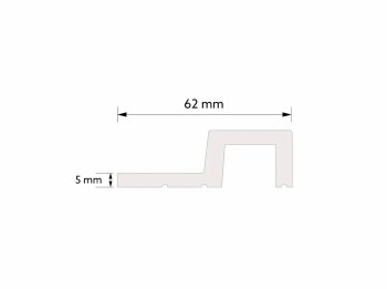 Additional picture of L0303 RIGHT LAMINATE OAK GRAY