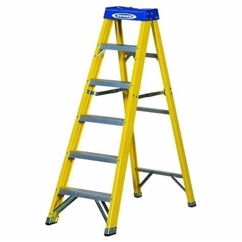 6 TREAD FIBREGLASS STEP WERNER