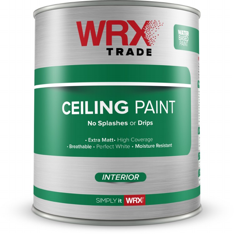 WRX CEILING PAINT 5L BRILLIANT WHITE