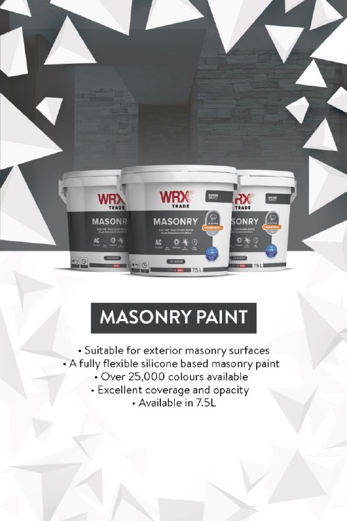 WRX EXTERIOR MASONRY PAINT 7.5LT ADD YOUR COLOUR CHOICE TO YOUR ORDER