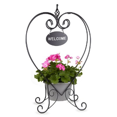 Welcome stand - heart shaped