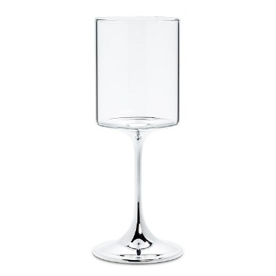 Wine Glass with Silver