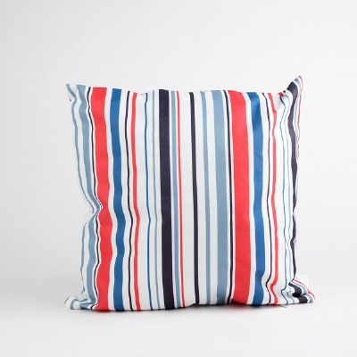 Outdoor cushion - striped - d/s  print - 45x45
