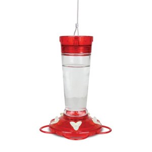 10oz Glass Hummingbird Feeder