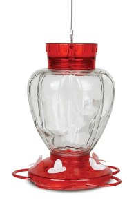 29oz Glass Hummingbird Feeder
