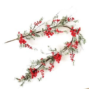 140CM Red Berry Garland