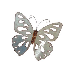 Metal Butterfly with cut-outs on the wings