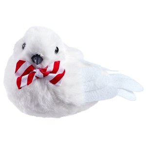 3.9"CANDY BIRD WH/RE