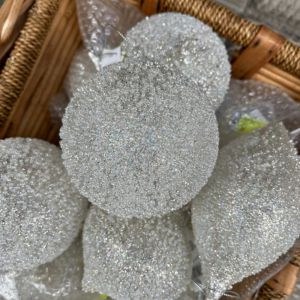 Additional picture of Ornament (3 Asst) 4.25"H, 5"H, 6.5"H Glass