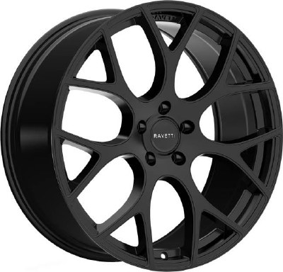 20X8.5 5-108 +38 74.1 FULL SATIN BLACK
