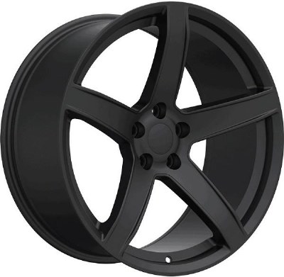 20X10.5 5-115 +25 71.6 FULL SATIN BLACK