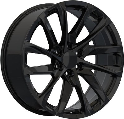 26X10 6-139.7 +28 78.1 FULL GLOSS BLACK (FITS 2019+)
