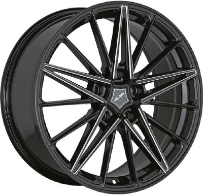 18X8.0 5-114.3 +38 73.1 BLACK AND MILLED