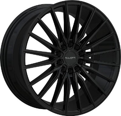 17X7.5 5-100 / 5-114.3 +38 73.1 FULL GLOSS BLACK
