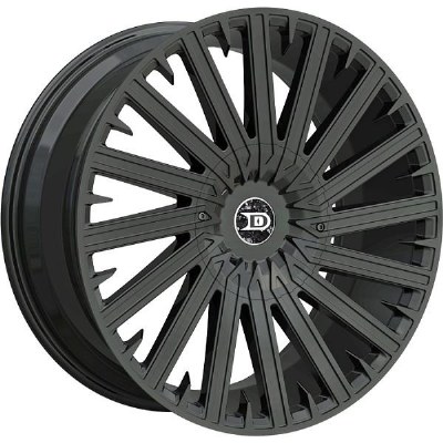 20X8.5 5-114.3 / 5-120 +35 74.1 FULL GLOSS BLACK